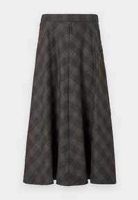 OBJDANNI LONG SKIRT - A-Linien-Rock - rawhide/black