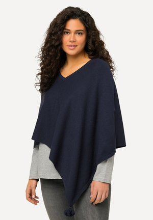 Ulla Popken Cape - dark blue