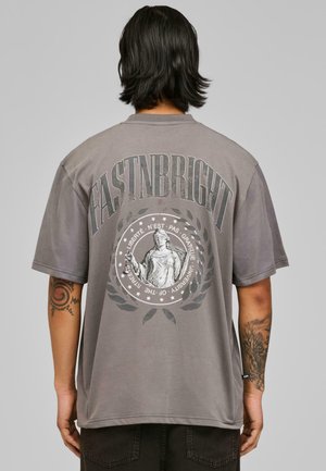 JUSTICE TEE - T-shirts med print - grey