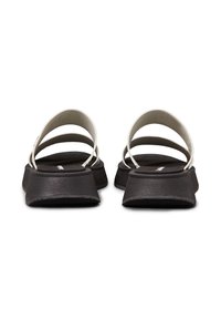 Calvin Klein Jeans PLATFORM - Ciabattine - silver birch black