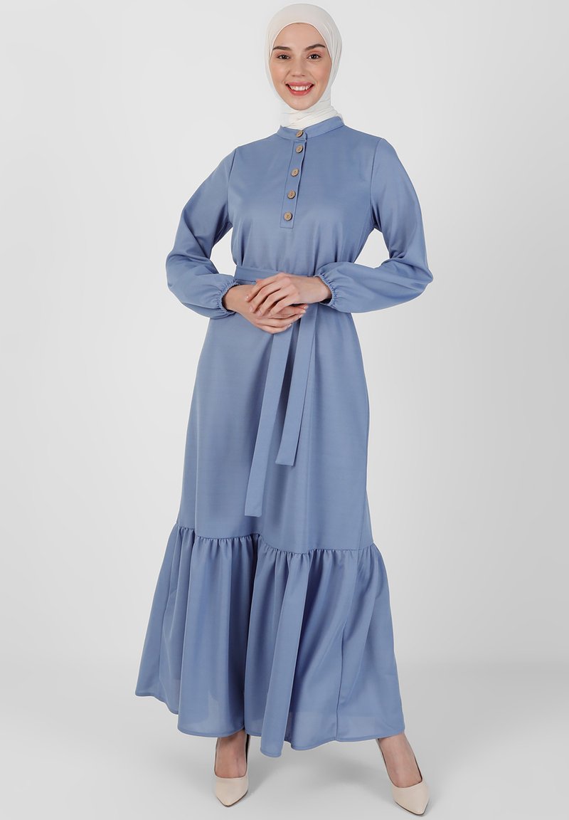 Modanisa MODEST TAVIN Maxi dress dark blue Zalando