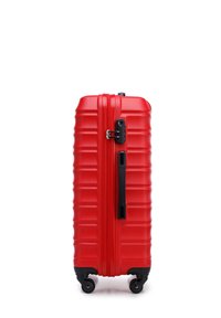 WITTCHEN MEDIUM SUITCASE WITH LUGGAGE TAG FROM ABS - Trolley - red