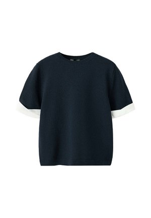 Mango ADULT - Camiseta estampada - dark blue