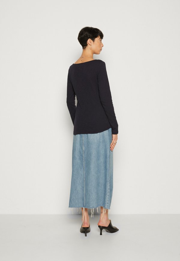 LONG SLEEVE BOAT NECK - Long sleeved top - manic midnight3