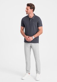 Ombre PLAIN - Poloshirt - dark grey