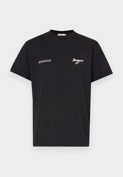 PANGAIA ONE FOREST GRAPHIC UNISEX - Triko s potiskem - black