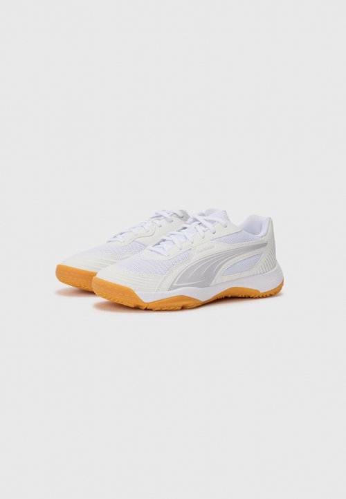 PUMA SOLARFLASH III JR - Handball shoes - white/lilac crush/berry — foto 2