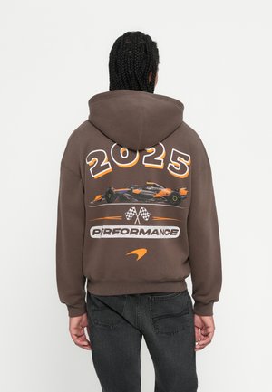 BOXY MCLAREN - Tröja med dragkedja - brown