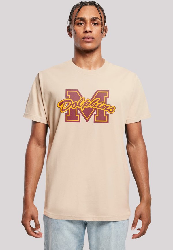 SEX EDUCATION M DOLPHINS NETFLIX TV SERIES - T-Shirt print - sand