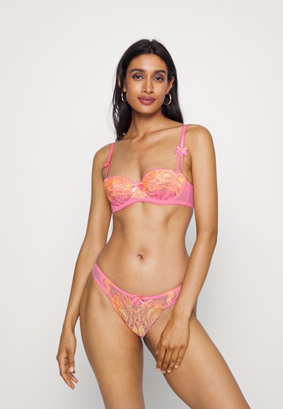Agent Provocateur YARA BALCONY BRA - Balconette podprsenka - pink/orange