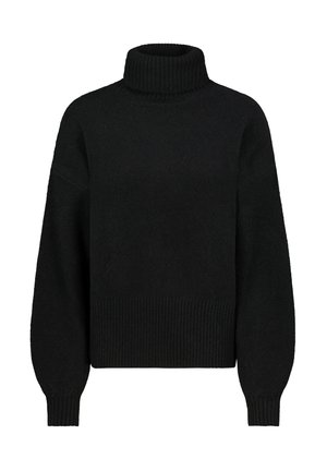 Strickpullover - schwarz