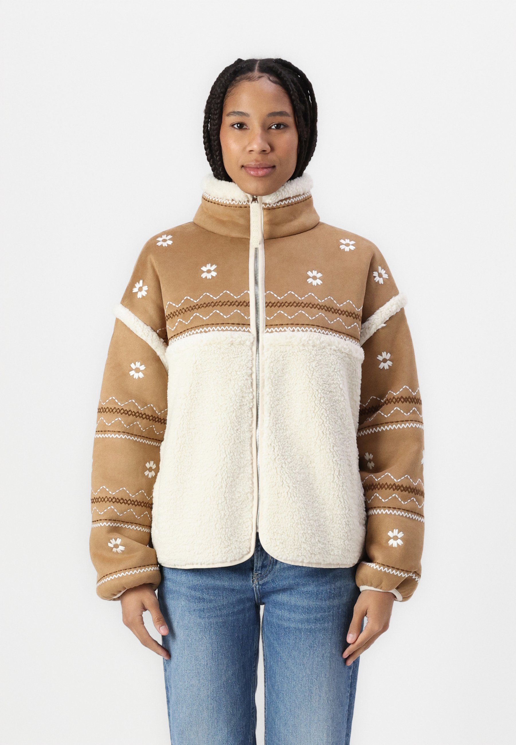 【UGG】Women's Marlene Jacket Atherson 海外限定 UGG Women's Marlene Jacket ATHERSON, Chestnut at Amazon