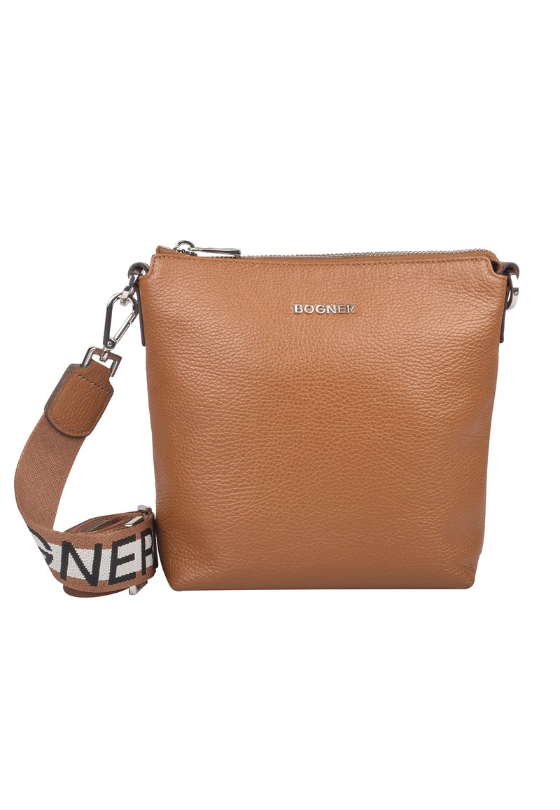 Bogner ANDERMATT FLAVIA SHOULDER - Axelremsväska - mocha bisque