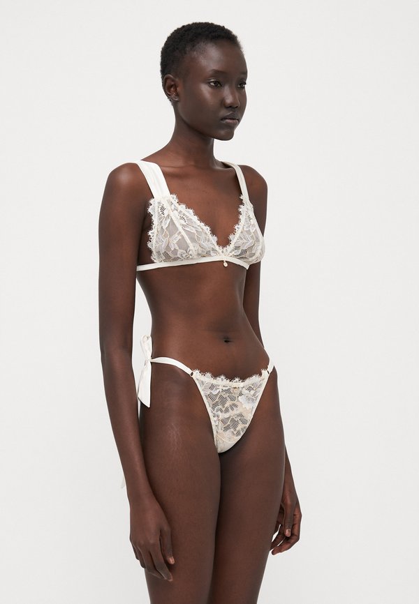 TRIANGLE THONG - Thong - ivory2