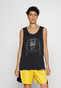 Nike Performance DRY FIT - Top - black/white