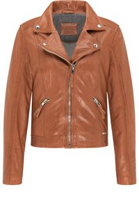 Mustang Leren jas - cognac