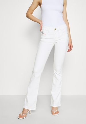 Jean bootcut - white denim