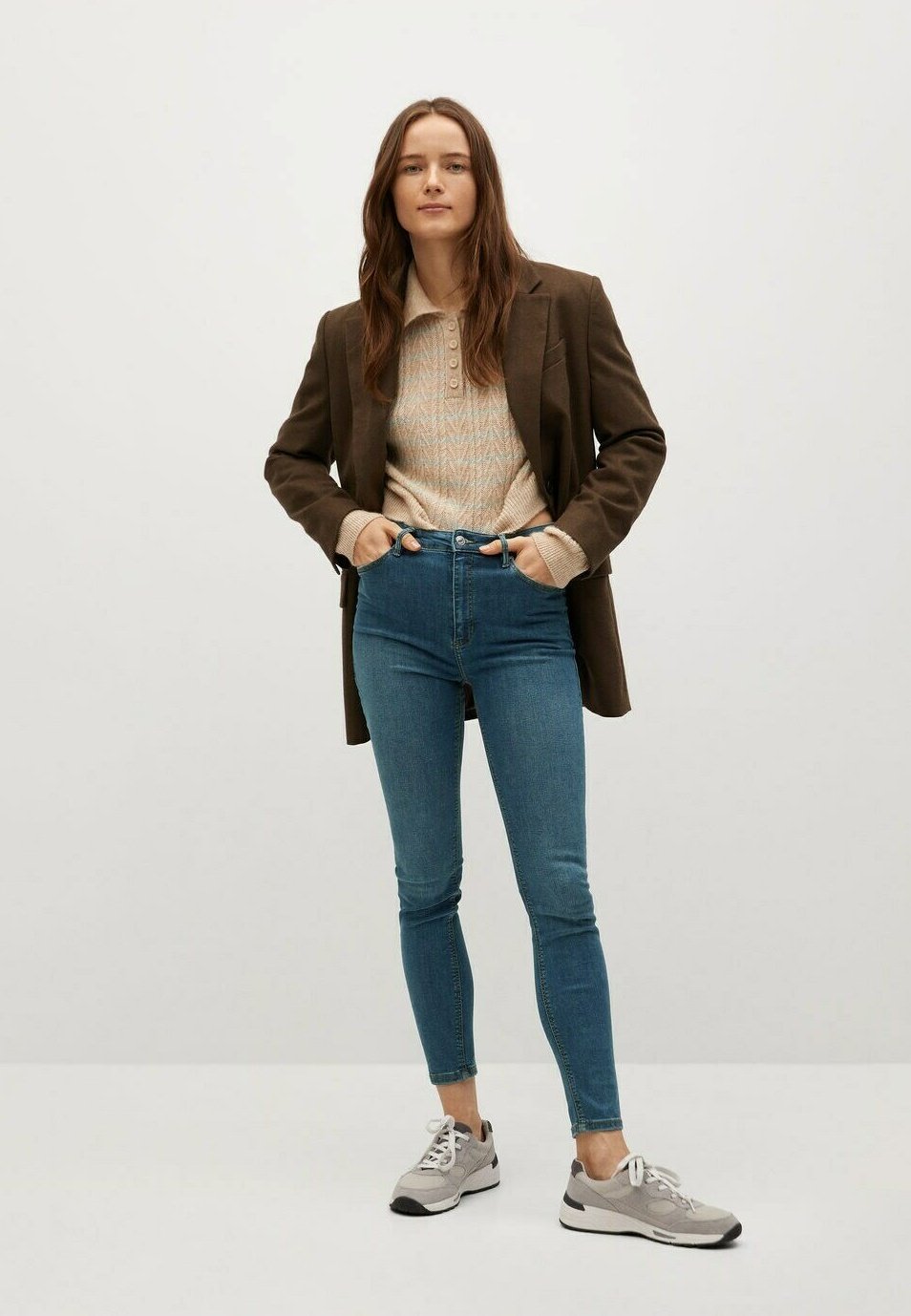 Mango NOA - Jeans Skinny Fit - middenblauw/blue denim - Zalando.de