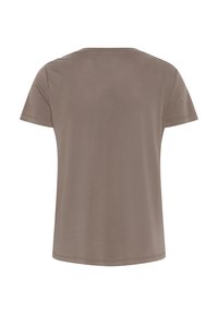 Soaked in Luxury COLUMBINE V-NECK - T-shirt - bas - morel