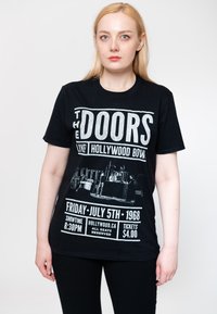 Paradiso Clothing THE DOORS HOLLYWOOD BOWL - Print T-shirt - black