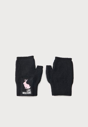 Love Moschino, BUNNY - Mitaines - black