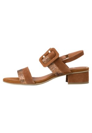 Marco Tozzi Riemensandalette - cognac comb