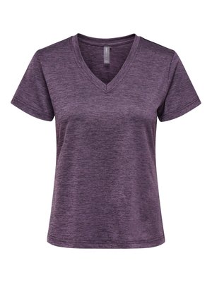 ONLY Play, ONPCORE LIFE VN SS REG TEE NOOS - T-shirt de sport - plum perfect