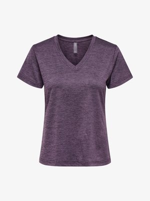 ONLY Play, ONPCORE LIFE VN SS REG TEE NOOS - T-shirt de sport - plum perfect