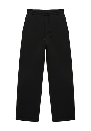 PULL&BEAR, STWD BAGGY - JOGGERS - Træningsbukser - black