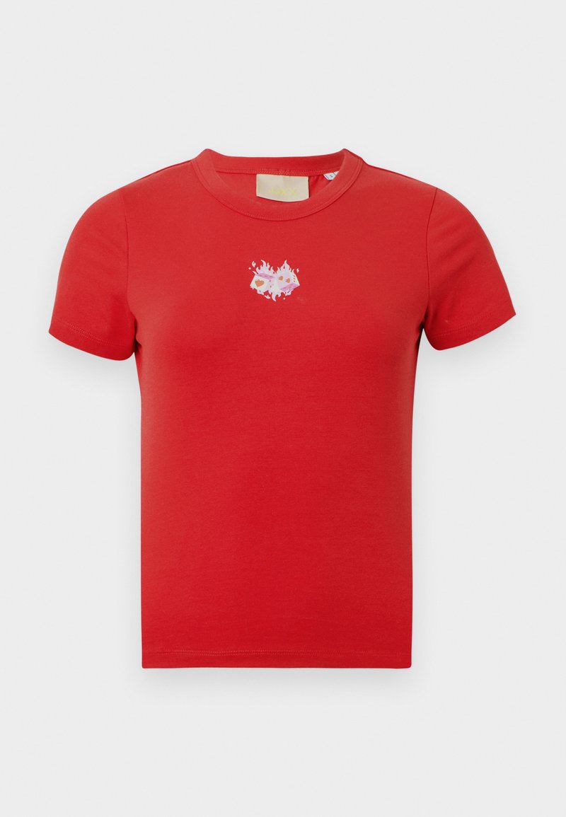 JJXX T-shirt print rood