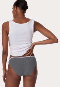Marks & Spencer 4 Pack Cotton Rich Knickers - Slip - grey mix