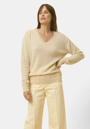 Just Cashmere Strickpullover - oats