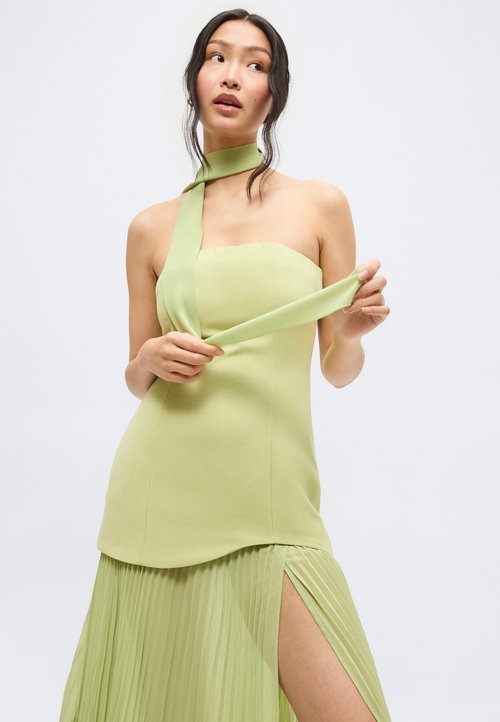 Patrizia Pepe DRESS - Occasion wear - gold/gold-coloured - Zalando.co.uk