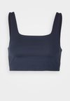TOMMY SQUARE NECK - Urheiluliivit: keskitason tuki - midnight