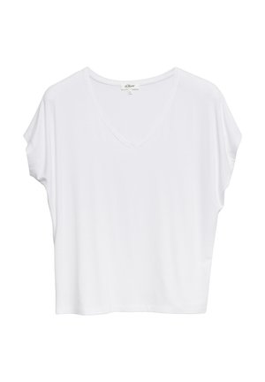s.Oliver, T-SHIRT - Lihtne T-särk - weiß