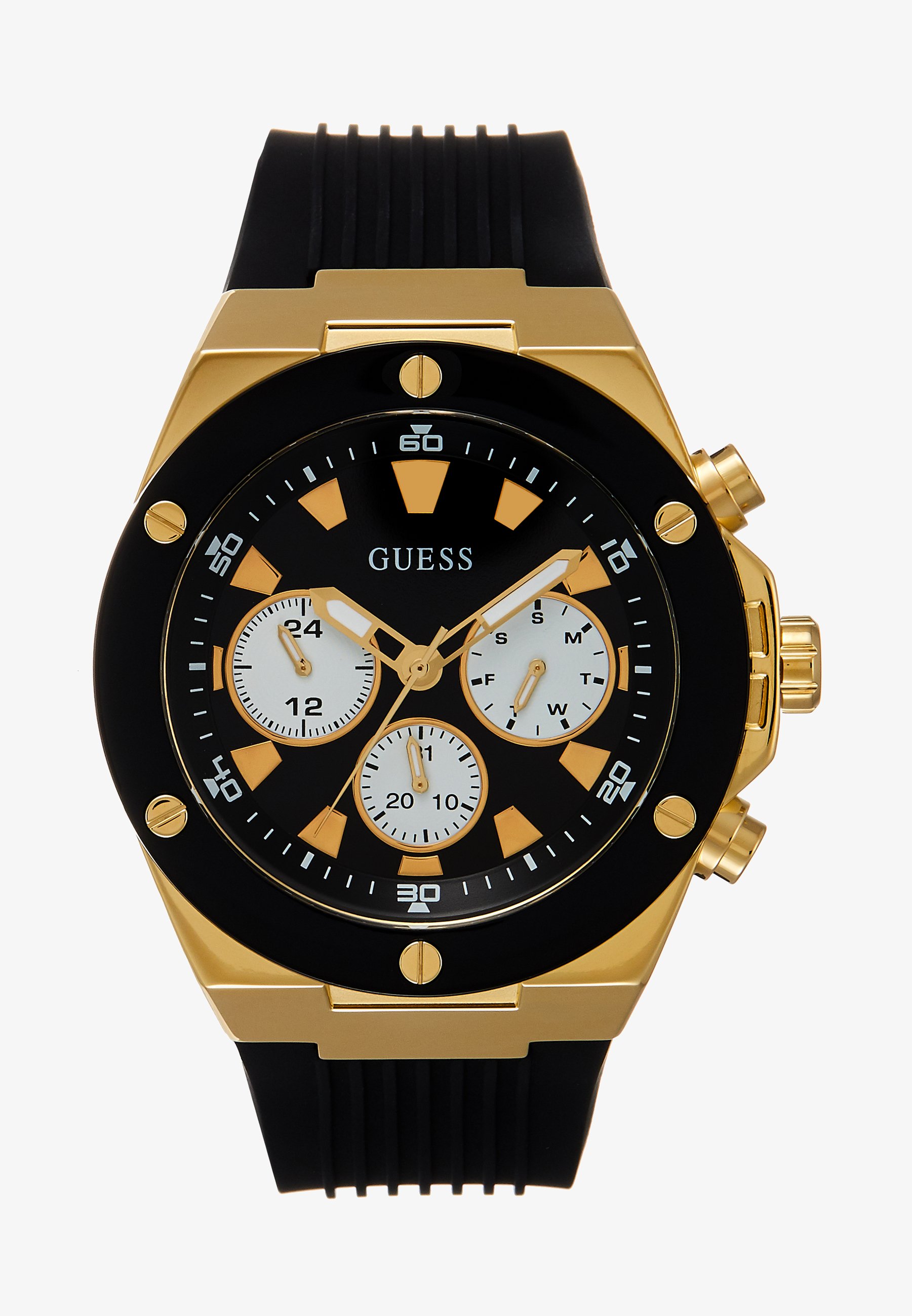 Guess gold black watch Clearance