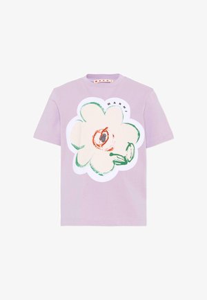 Marni, T-SHIRT - T-shirt con stampa - lilac
