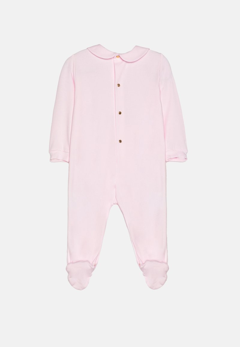 Versace BABY BODYSUIT WITH FEET LOGO BAROCCO PRINT UNISEX Tutina