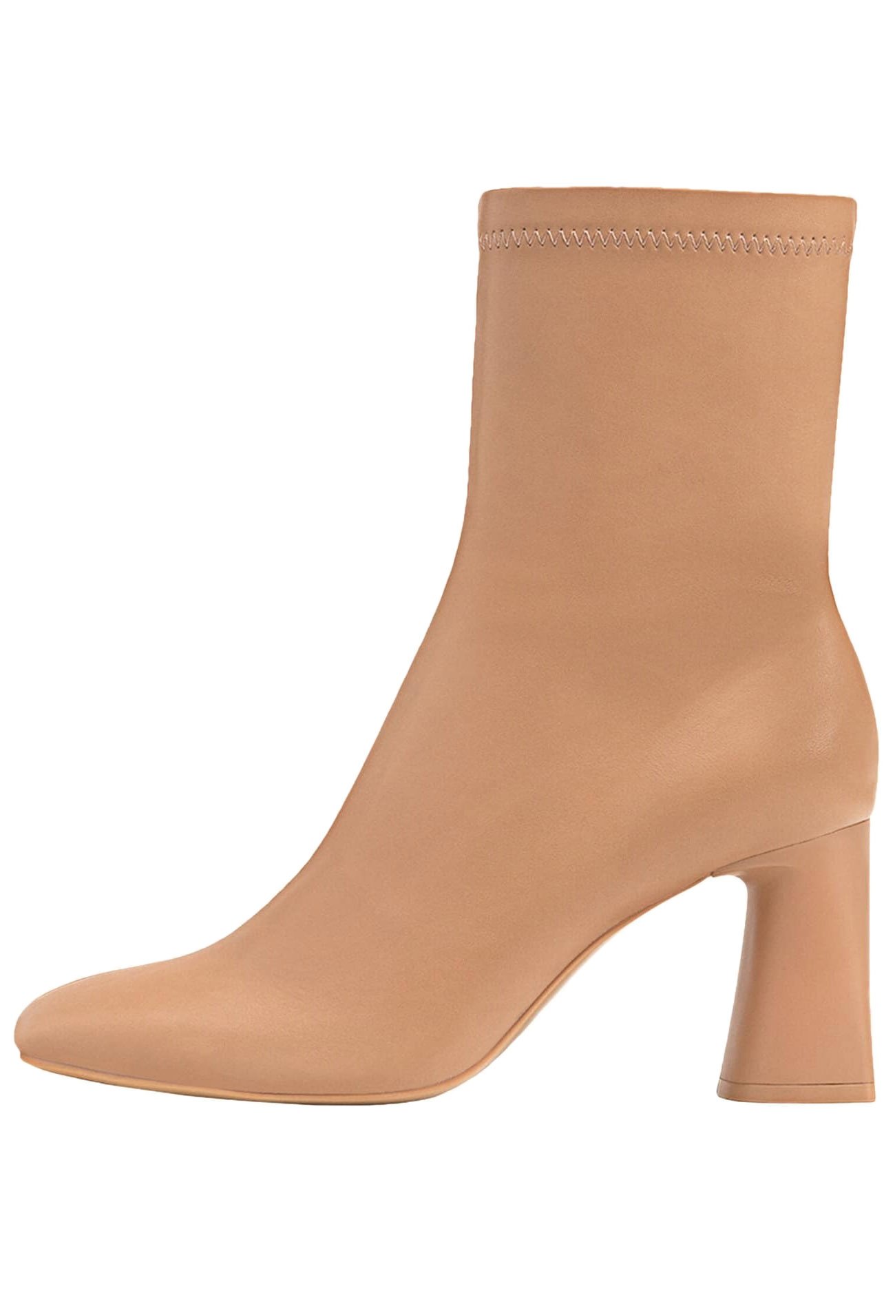 Stradivarius Korte laarzen - beige - Zalando.be