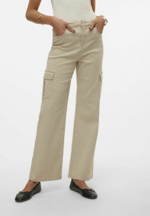 TESSA HR WIDE  - Jeans relaxed fit - abbey stone