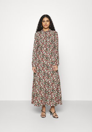PRINTED DRESS - Maxi dress - red flower print