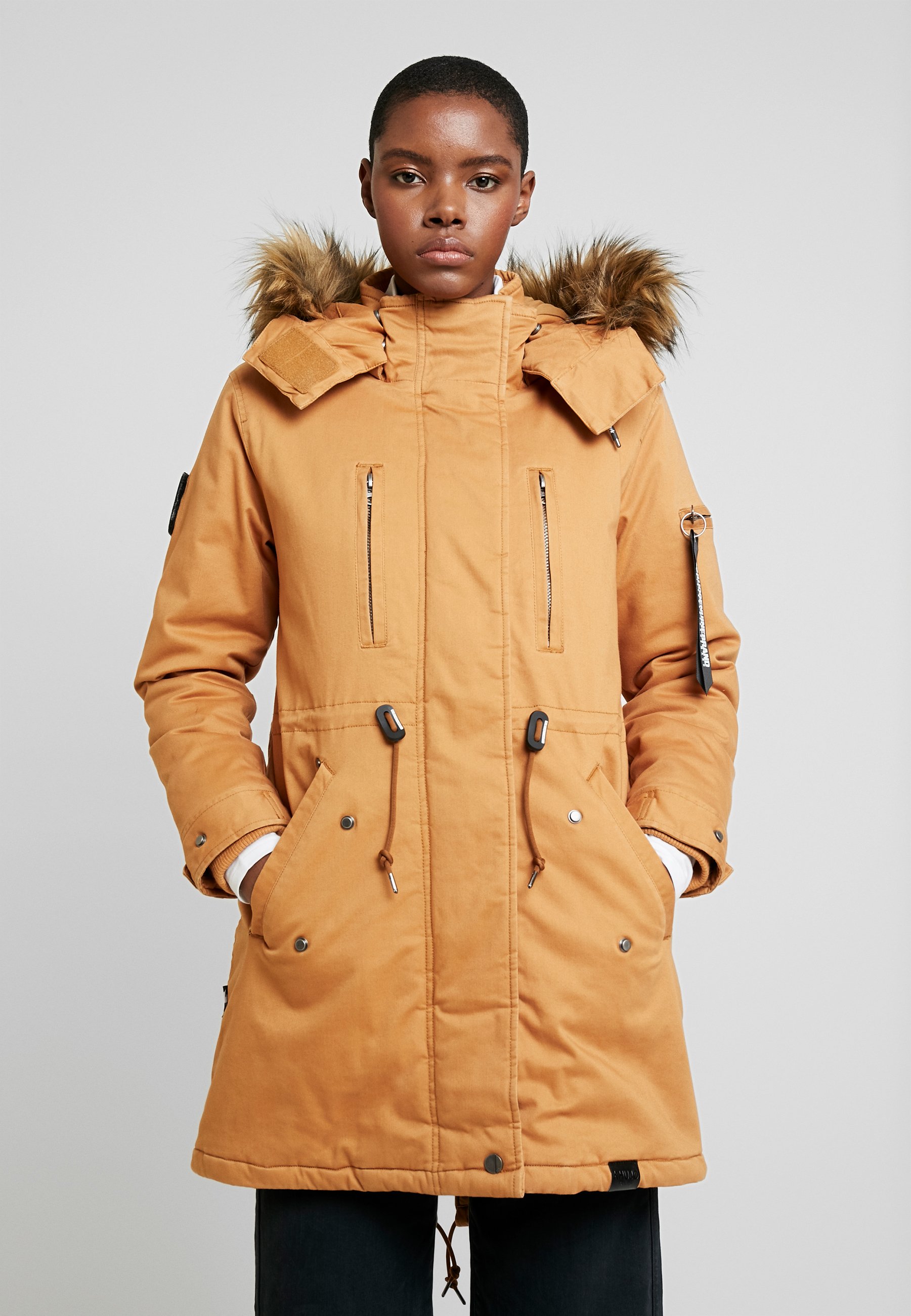 khujo Parka - dark mustard/amarillo oscuro - Zalando.es