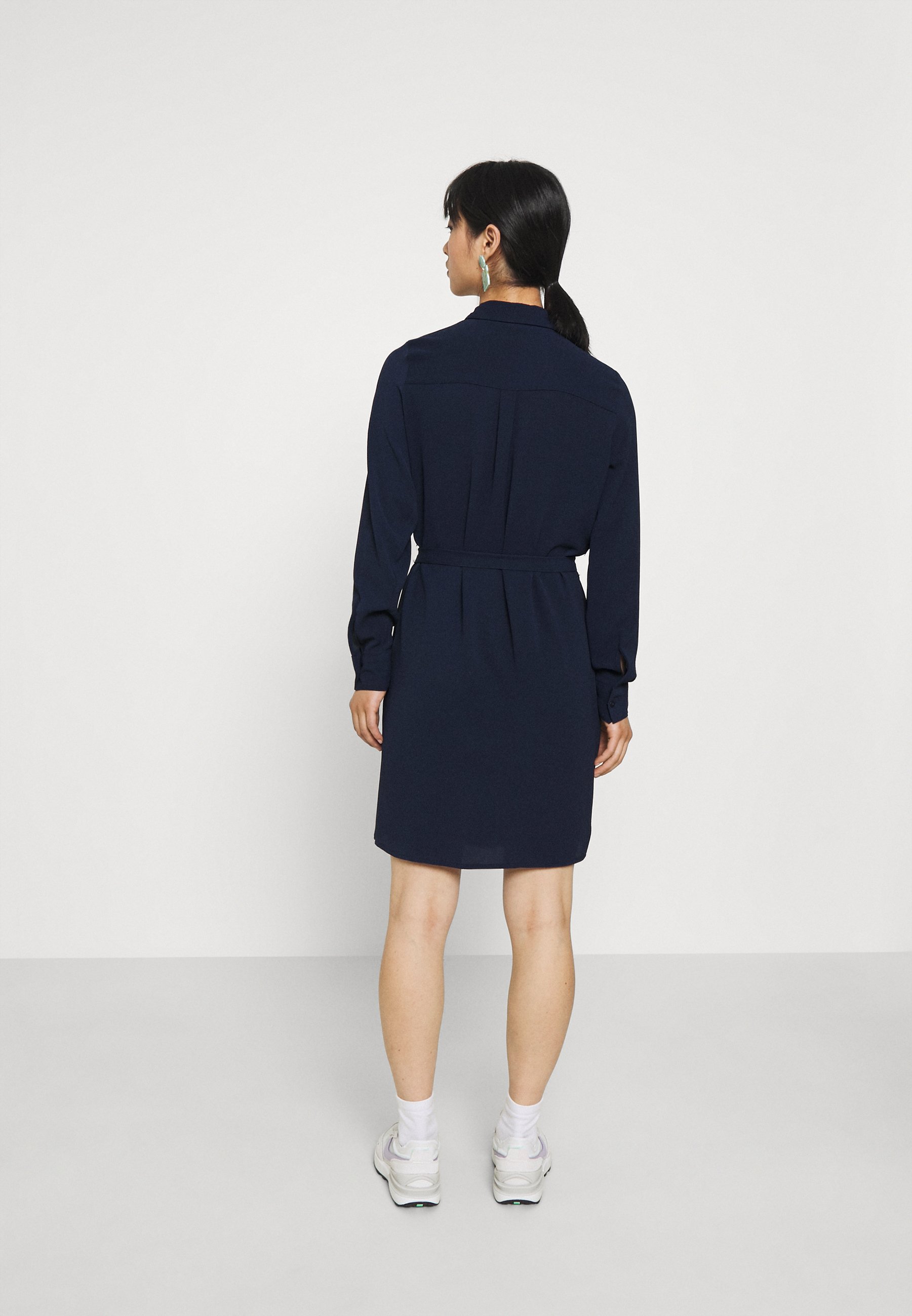 collared shirt with blazer