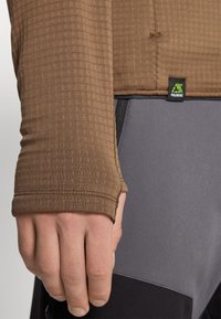 Berghaus RIDGE HIKER  - Φούτερ με φερμουάρ - bark/jet black