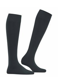 FALKE COTTON TOUCH - Kniestrümpfe - graphite