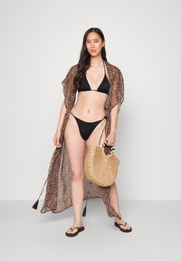 Lindex SWIM BRA TRIANGLE ELLE - Parte de cima de biquíni - black