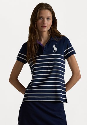 WIMBLEDON TAILORED FIT BALLPERSON POLO - Poloshirt - refined navy/white
