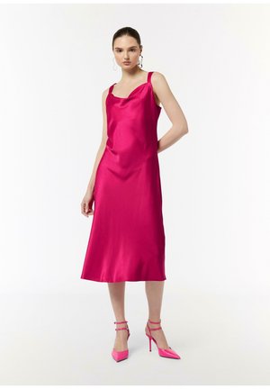 MIT WASSERFALL-AUSSCHNITT - Cocktailkleid/festliches Kleid - pink