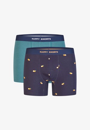 Happy Shorts, 2-PACK - Trunks - türkis/navy
