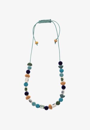Seasalt Cornwall, SEASALT CORNWALL COLLAN NECKLACE - Ketting - teal - bittersweet eucalyptus mix